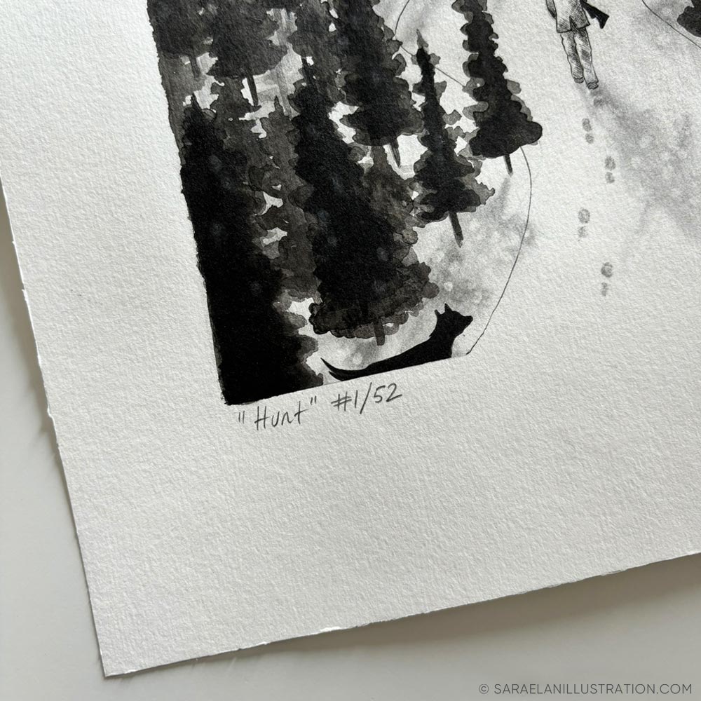 Disegno 1 di 52 per l'Inktober52