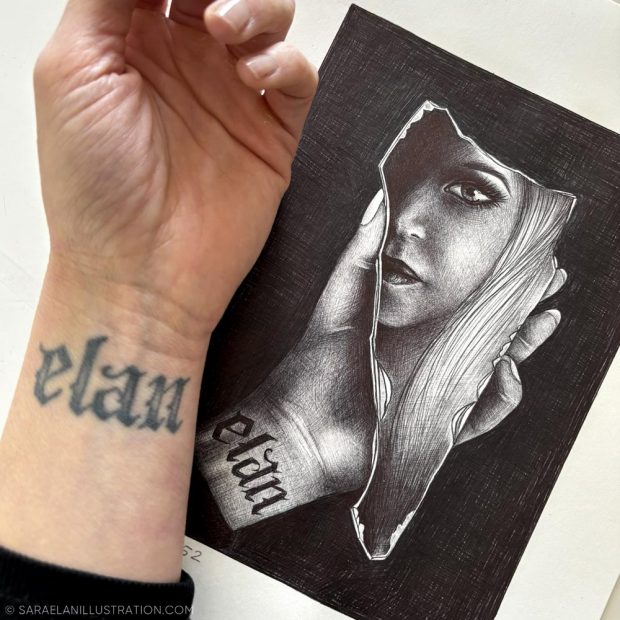 Autoritratto Sara Elan Donati