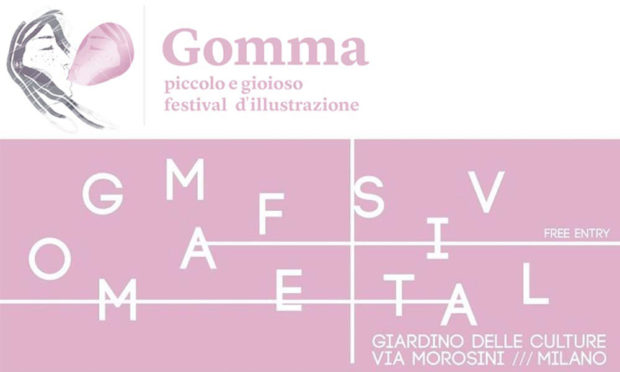 Locandina logo Festival d'illustrazione Gomma