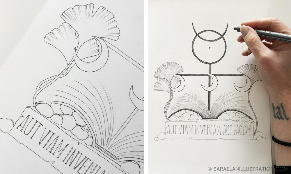 Wip illustrazione personalizzata